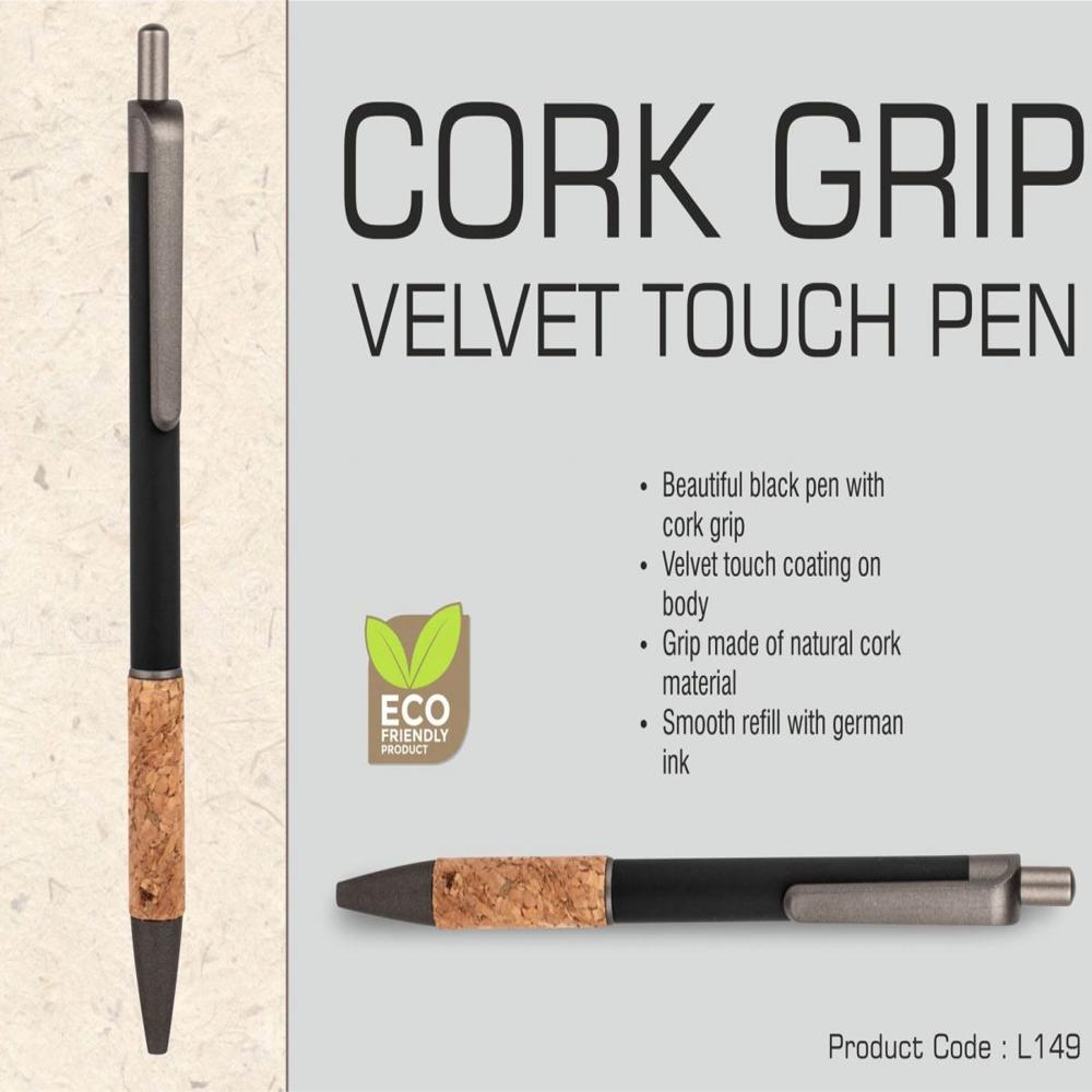 Cork Creations Premium Gift Set With Diary, Pen, Keychain, Cardholder And Water Bottle (SS-10504)