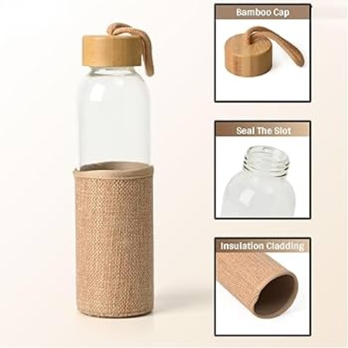 Cork Creations Premium Gift Set With Diary, Pen, Keychain, Cardholder And Water Bottle (SS-10504)