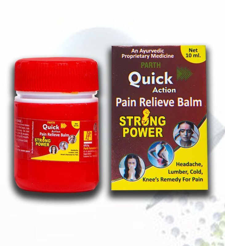 Parth Quick Action Pain Relieve Balm