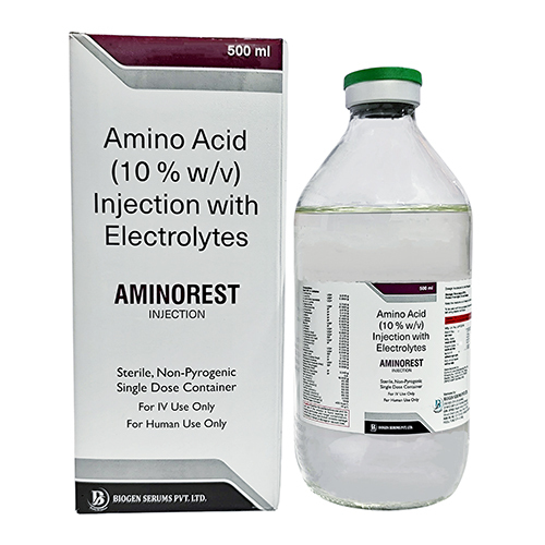 Amino Acid Injection With Electrolytes