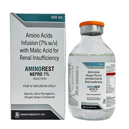 Amino Acids Infusion With Malic Acid For Renal Insufficiency