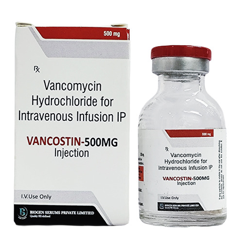 500mg Vancomycin Hydrochloride For Intravenous Infusion IP