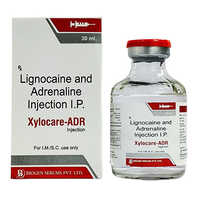 Lignocaine And Adrenaline Injection Ip - Life Span: 24 Months From Manufacture Date