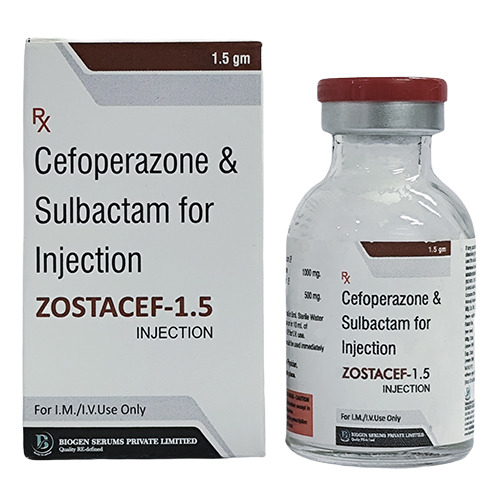 1.5mg Cefoperazone And Sulbactam For Injection