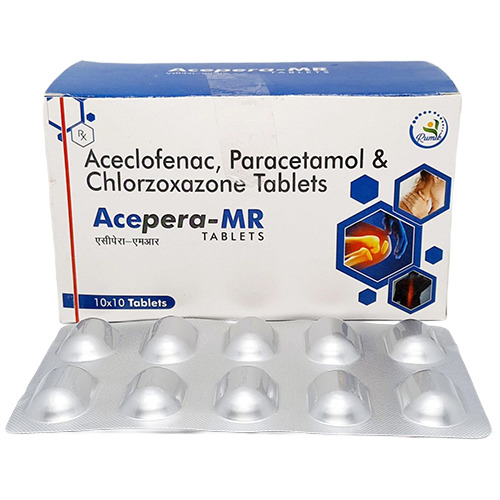 Aceclofenac Paracetamol And Chlorzoxazone Tablets