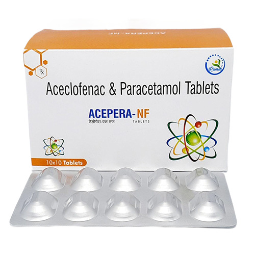Aceclofenac And Paracetamol Tablets