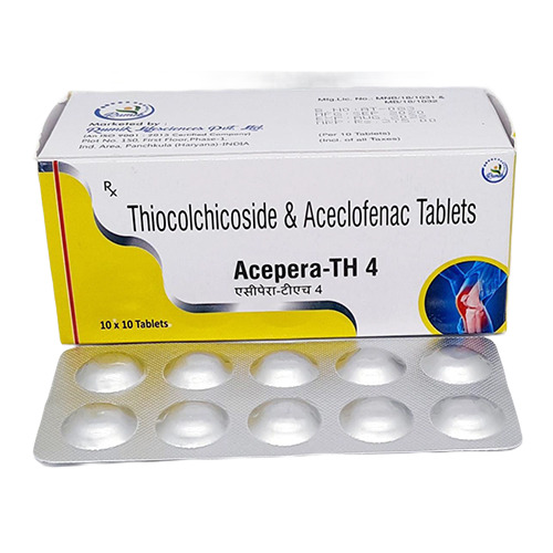 Thiocolchicoside And Aceclofenac Tablets