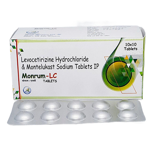 Levocetirizine Hydrochloride And Montelukast Sodium Tablets
