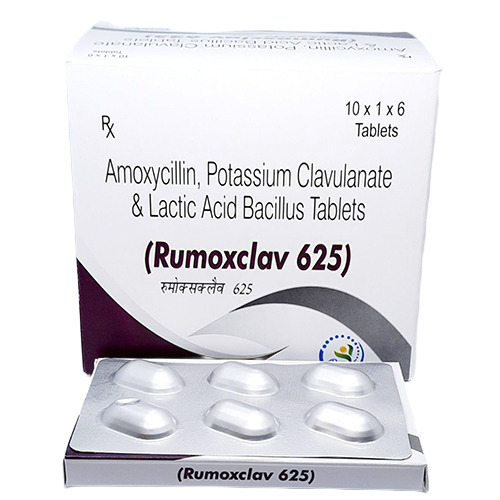 Amxycillin Potassium Clavulanate And Lactic Acid Bacillus Tablets