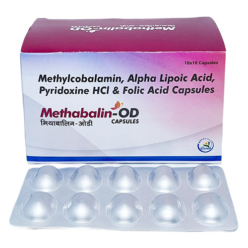 Methylcobalamin Alpha Lipoic Acid And Folic Acid Capsules