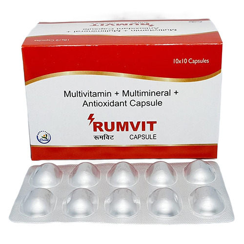 Multivitamin Multimineral And Antioxidant Capsules