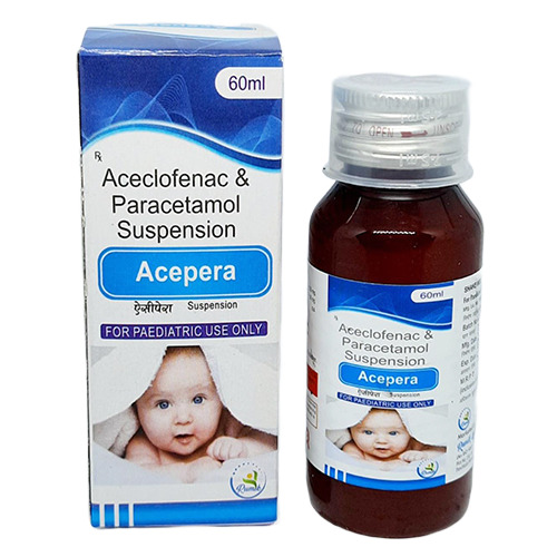 Aceclofenac And Paracetamo Suspension