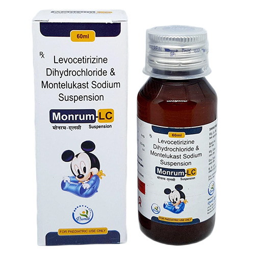 Levocetirizine Dihydrochloride And Montelukast Sodium Suspension