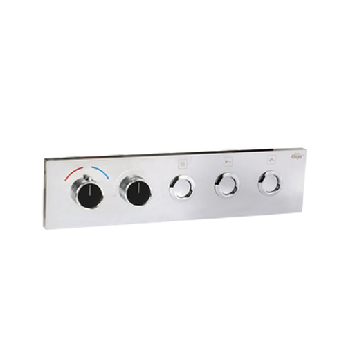 TDR13 Function Chrome Thermostatic Diverter
