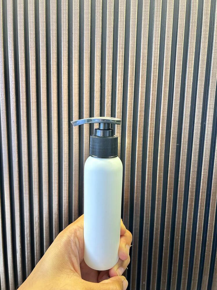 Lotion Bottle With Pump - Hdpe Material, 50-200ml Capacity, White Color | Standard Round Design, Available In Multiple Colors