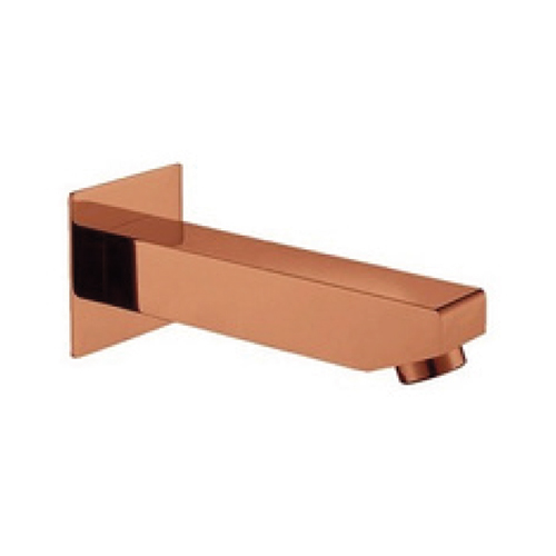 BS2 Plain Rose Gold Bath Spout