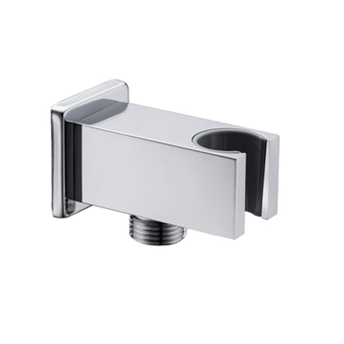 WO1 Chrome Wall Outlet With Hook