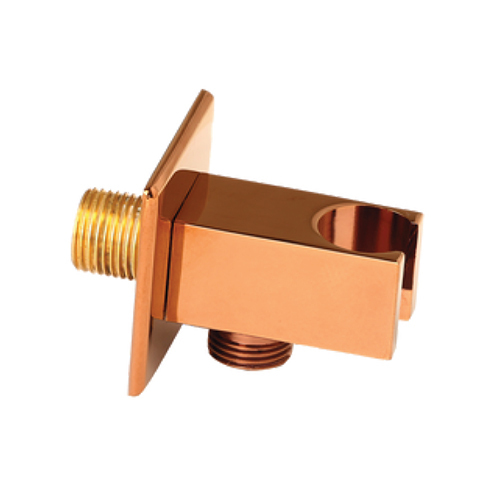 WO2 Rose Gold Wall Outlet With Hook