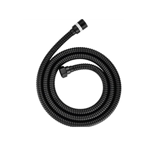 CT4 Matt Black Chain Shower Tube