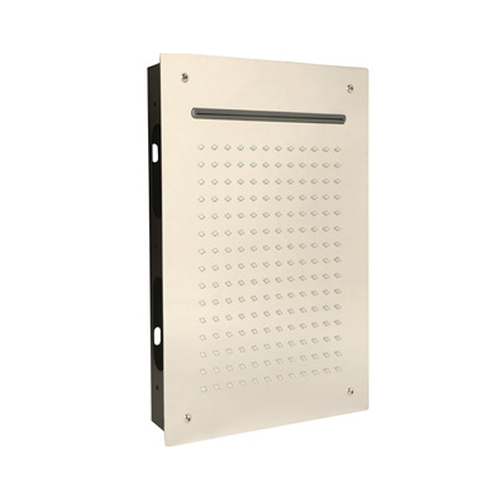 Chrome Rain Waterfall Ceiling Bathroom Shower