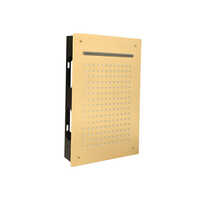 Brushed Gold Rain Waterfall Ceiling Bathroom Shower