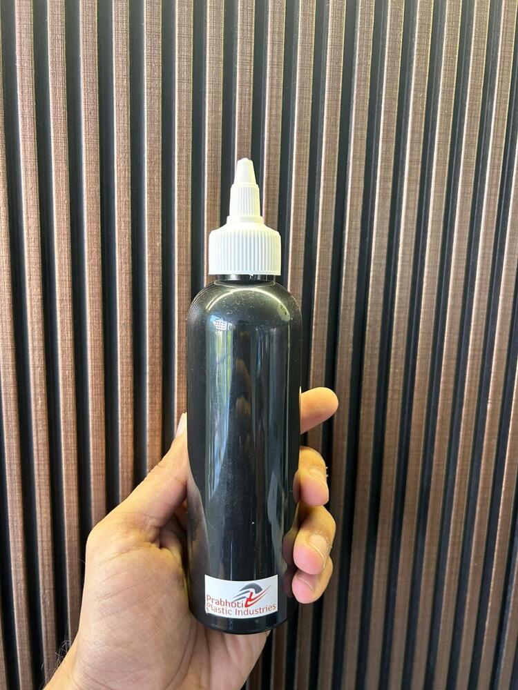 Round Boston Shape Pet Bottle - 50ml, 100ml, 200ml, 250ml, 500ml | Amber, White, Transparent, Black, Green, Flip Top, Recyclable, Closure Options Available