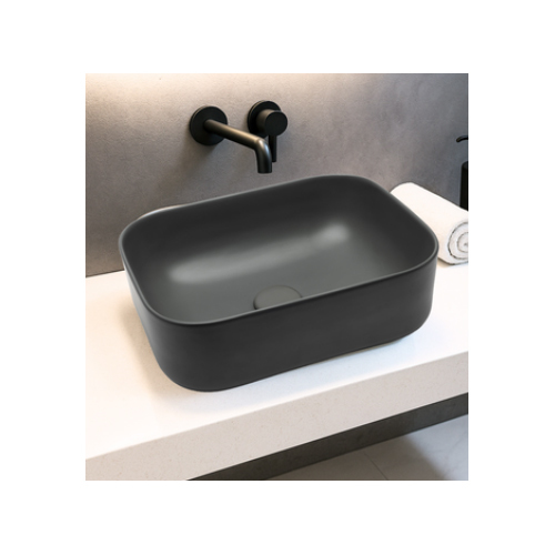 101DG Rectangular Curved Edge Basin
