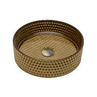 001MG Matt Gold Diamond Cut Basin