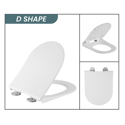 03N044 D Shape Toilet Seat Cover