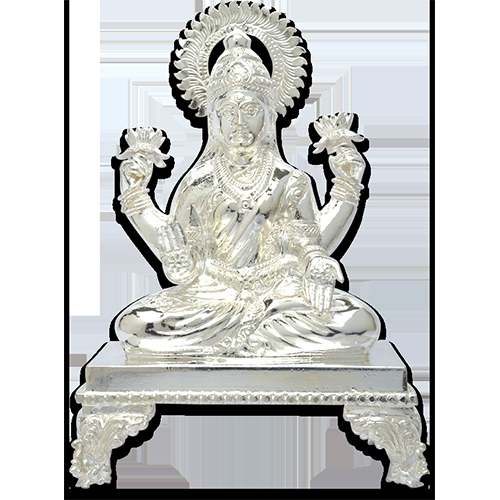 SILVER PATH LAXMI HOLLOW IDOL  18KT (75%)
