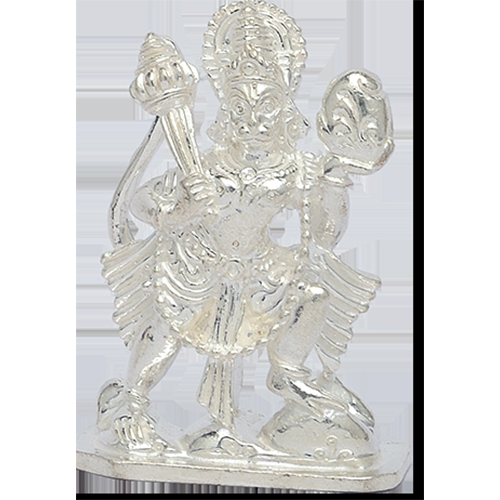 SILVER HANUMAN SOLID IDOL  14KT (58%)
