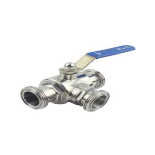 3 Piece Design SMS End Ball Valve Manual - Stainless Steel SS 304/316, 1/2-4 Inch, Full Bore, Bubble Tight Leakage, CIP/SIP Compatible
