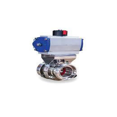 3 Piece Design SMS End Ball Valve Actuated