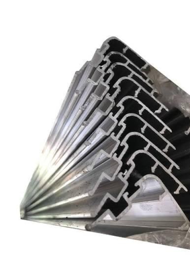 Aluminium Domal Clip - Color: Grey