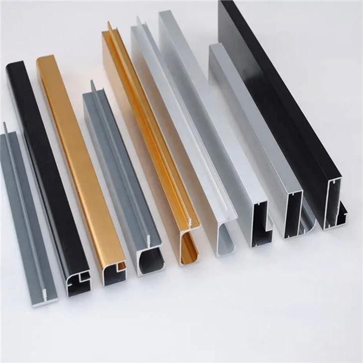Aluminium Kitchen Profiles - Color: Grey