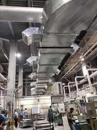Industrial Ducting Hvac System - Air Flow Capacity: 3500 Cfm
