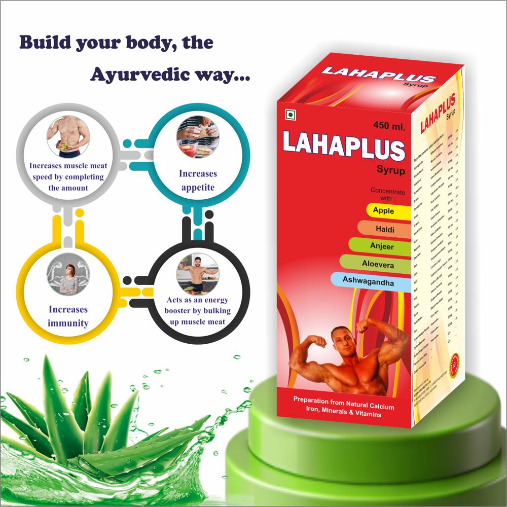 Lahaplus Syrup 450ml By Jagdamba Herbal