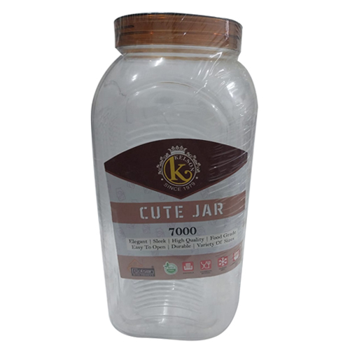 Easy To Open Cute Jar - Plastic Material, Various Sizes Available | Wide Mouth Design For Effortless Access & Freshness Preservation