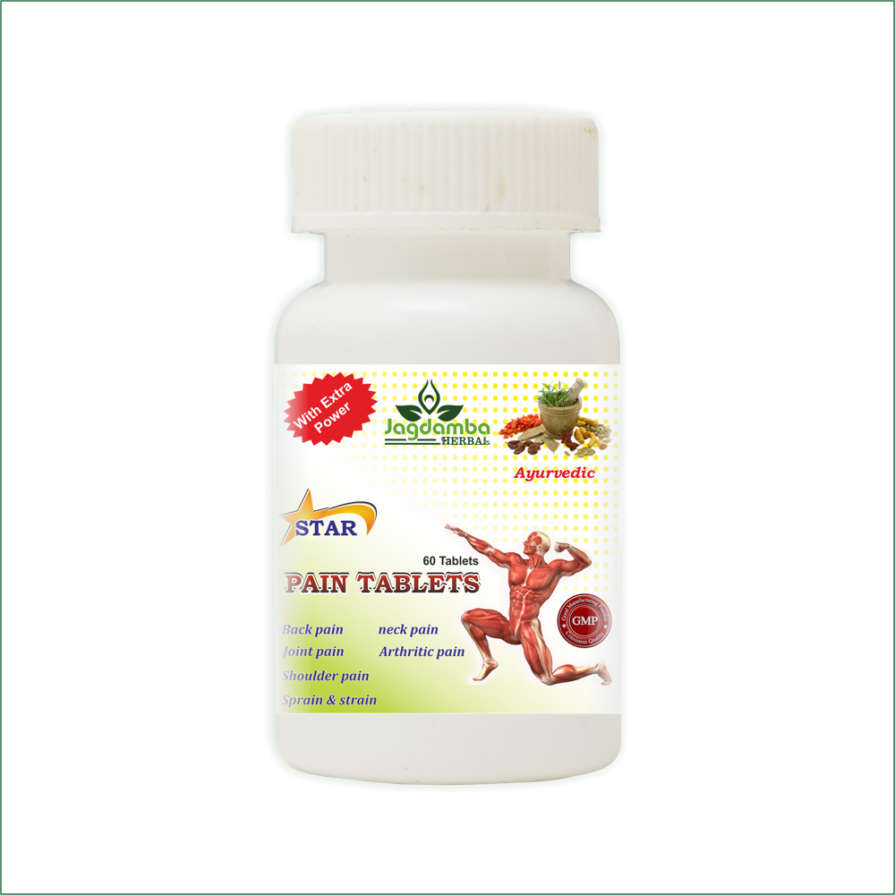 STAR PAIN OIL 100ML | STAR PAIN TABLETS 120 | PAIN RELIEVER COMBO