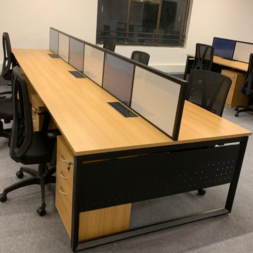 Office Workstation - Color: White