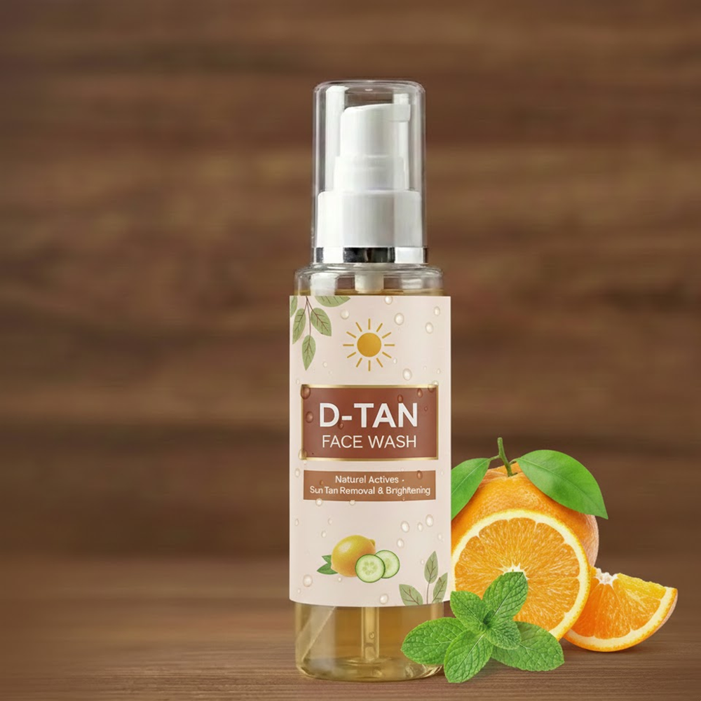 D tan Face wash