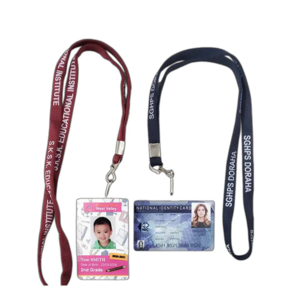 Screen Printing Lanyard - Color: Single Or Multicolor