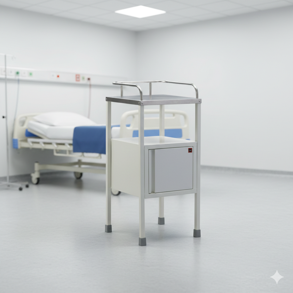 Standard Bedside Locker - Application: Hospitals