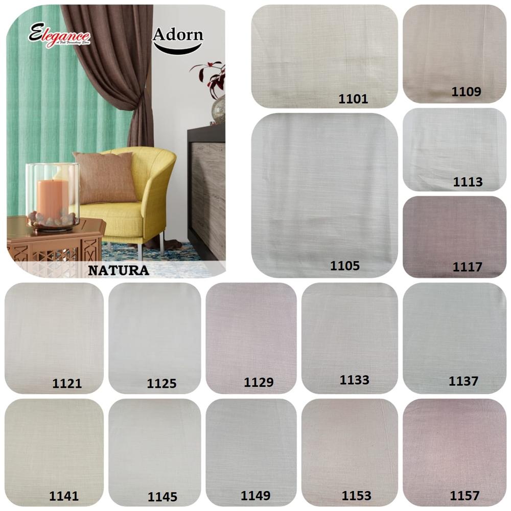 Natura curtain fabric