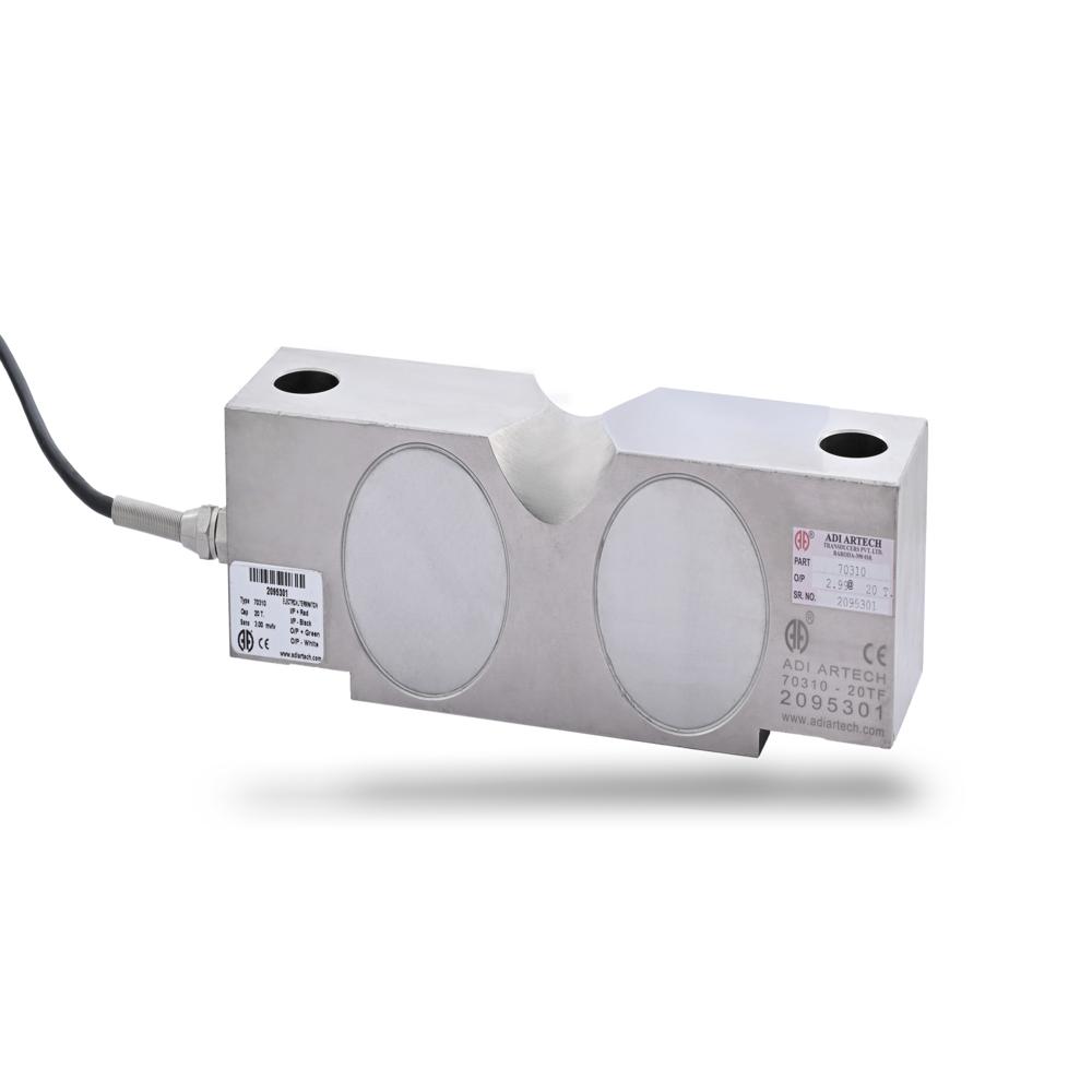 Double Ended Shear Beam Load Cell - Stainless Steel, Electroless Nickel Plated Tool Steel | 0-100tf Capacity, Ip68 Waterproof, Accurate Weighing For Trucks, Hoppers, Tanks