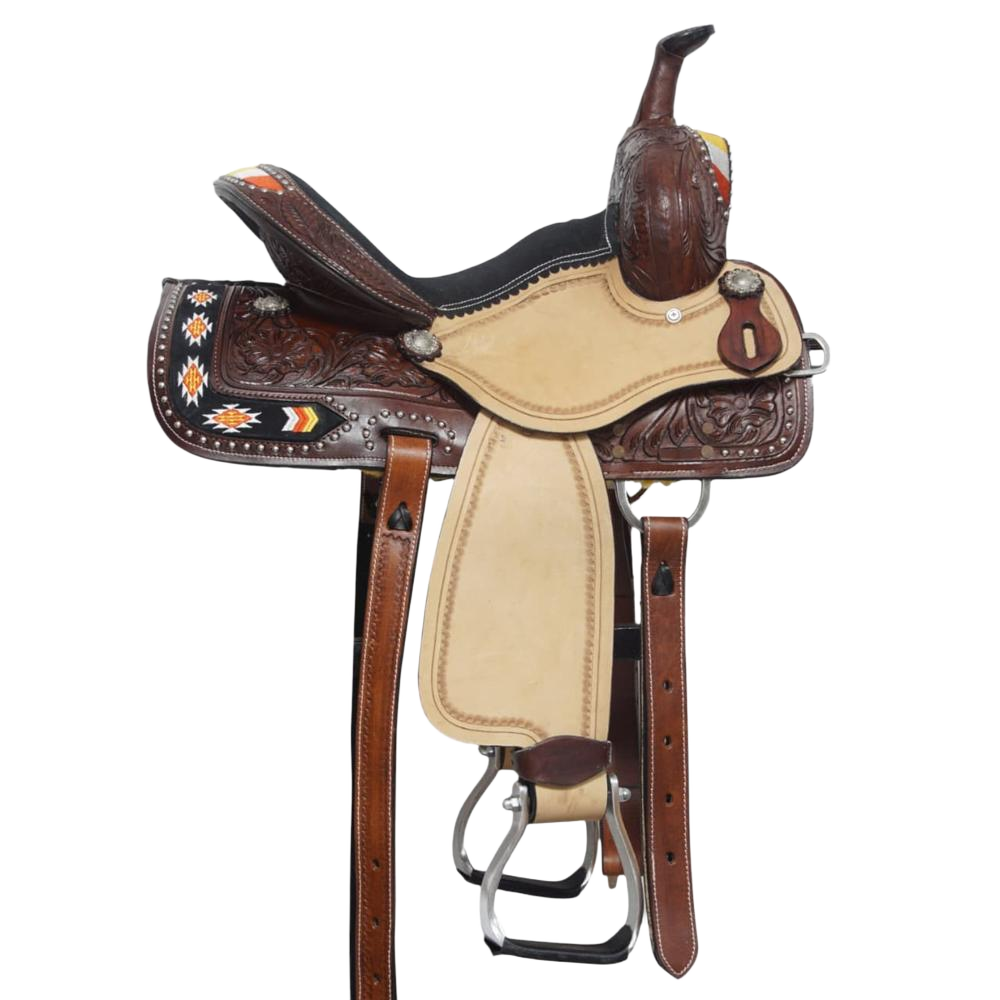 Leather Western Saddle