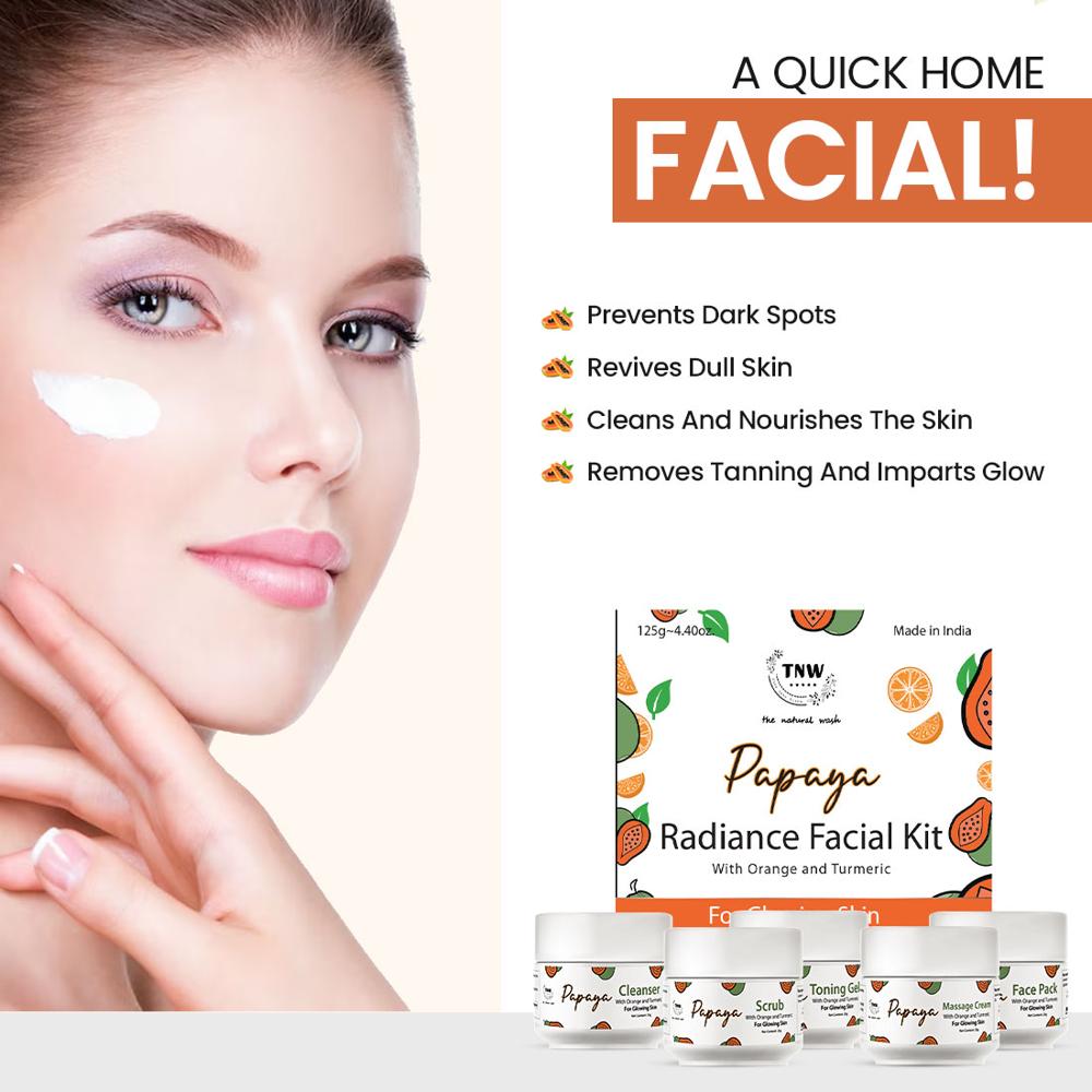 Papaya Facial Kit for Radiant & Glowing Skin