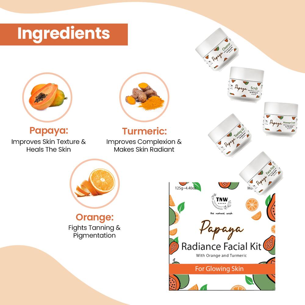 Papaya Facial Kit for Radiant & Glowing Skin