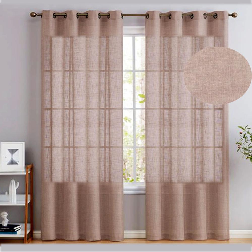 Dove White Sheer Curtains