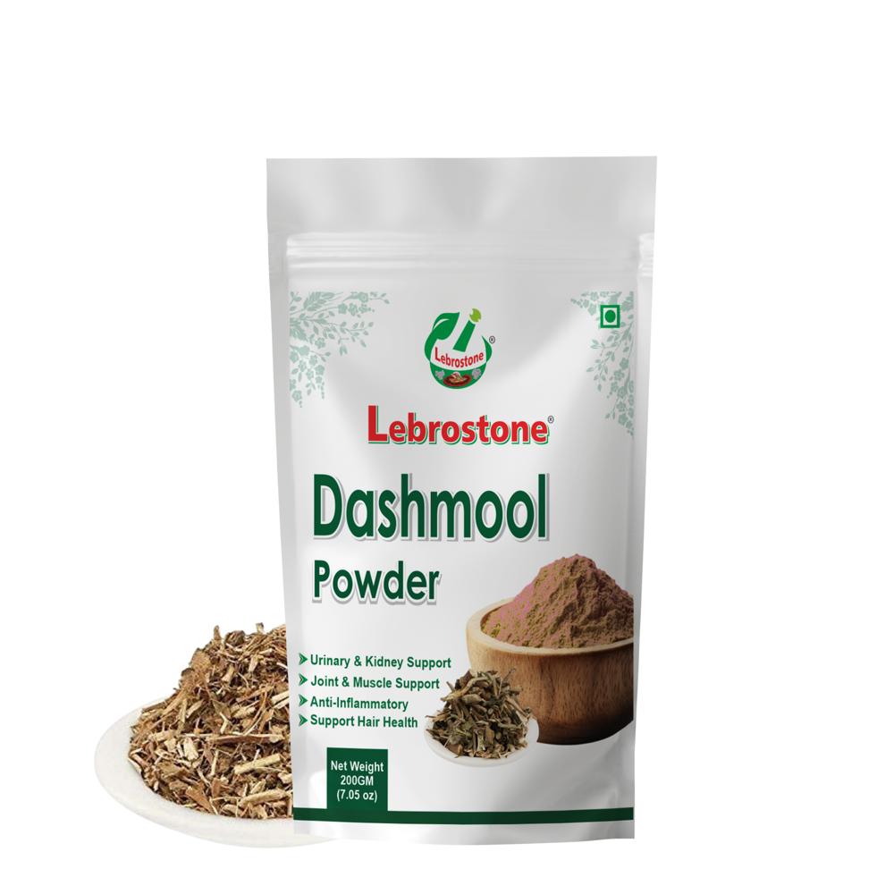 Lebrostone Dashmool Powder  Relieves Stress, Boosts Stamina & Hormonal Balance(200g)